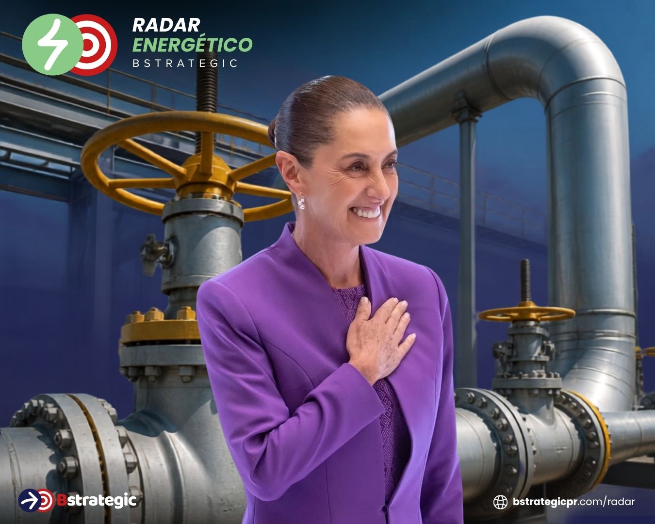 Segundo Informe de Gobierno. México busca reducir su dependencia al gas importado